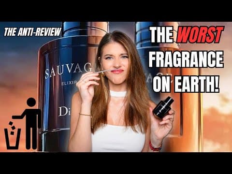 Video thumbnail: WATCH BEFORE YOU BUY: DIOR SAUVAGE ELIXIR REVIEW 2024 | THE WORST FRAGRANCE A MAN CAN WEAR?